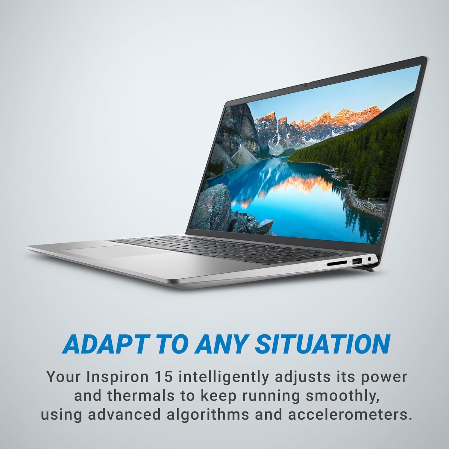 dell 15, amd ryzen 5 7530u processor, 16gb ram, 512gb ssd, fhd ips 15.6"/39.62 cm 120hz display, windows 11, mso'24, platinum silver, 1.67kg, standard keyboard, 15 month mcafee, thin & light laptop dell 15, amd ryzen 5 7530u processor, 16gb ram, 512gb ssd, fhd ips 15.6"/39.62 cm 120hz display, windows 11, mso'24, platinum silver, 1.67kg, standard keyboard, 15 month mcafee, thin & light laptop